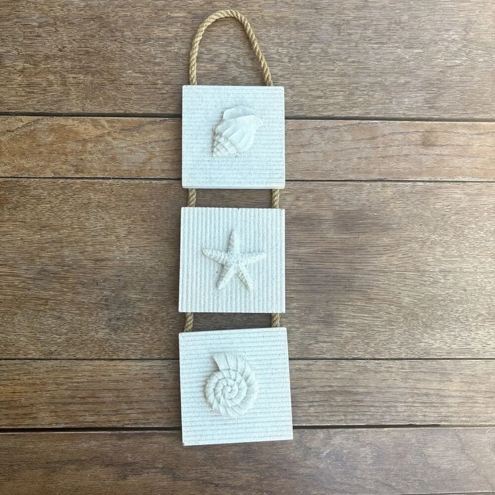 Nautical seashell wall decor